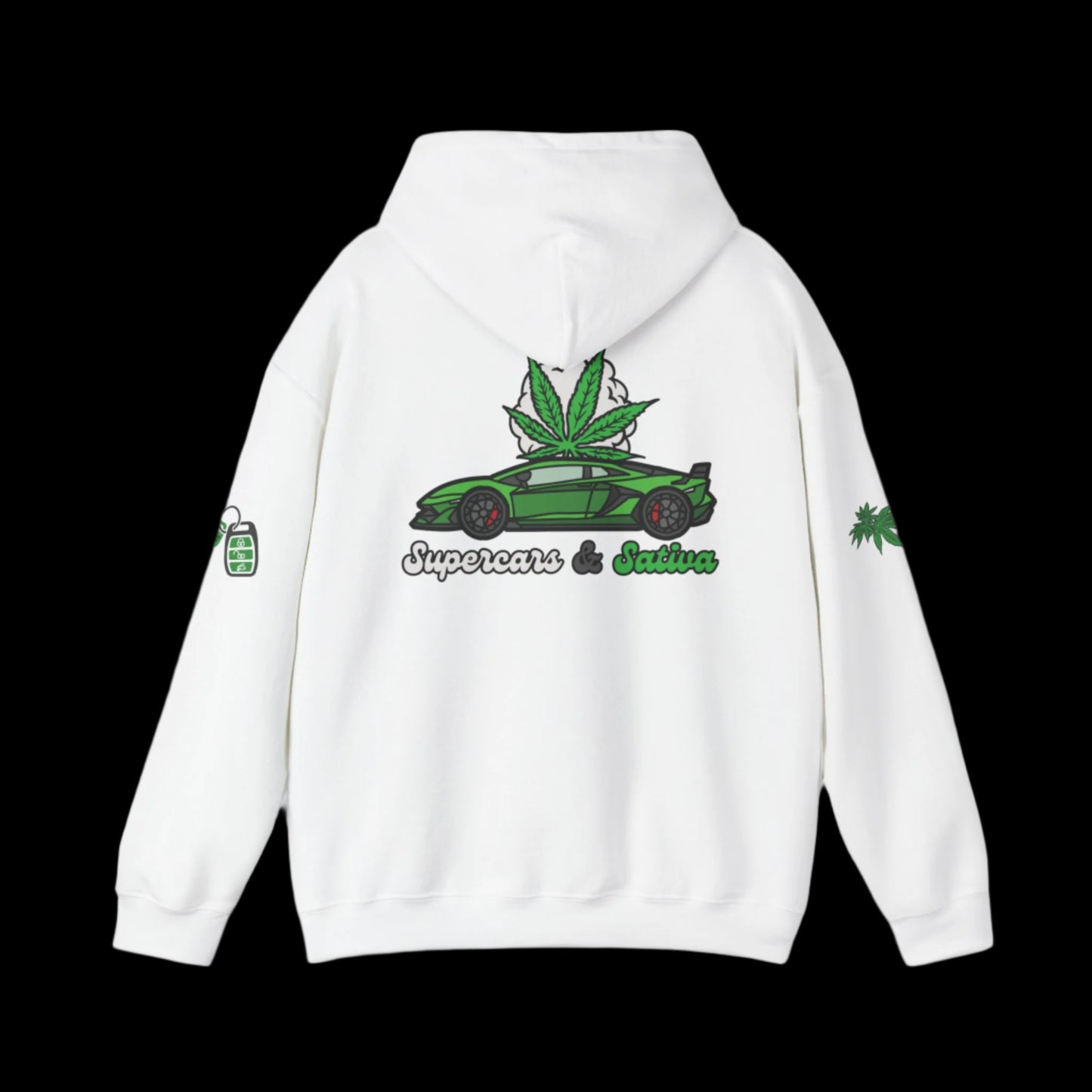SUPERCARS & SATIVA | PREMIUM HOODIE