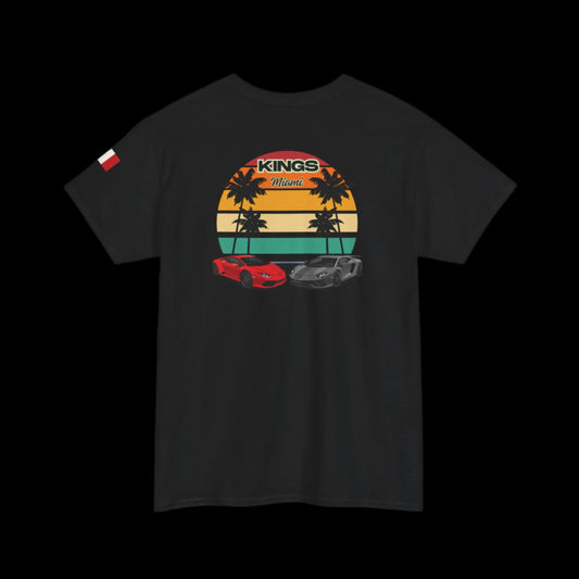 RETRO MIAMI LAMBO KINGS | PREMIUM TEE