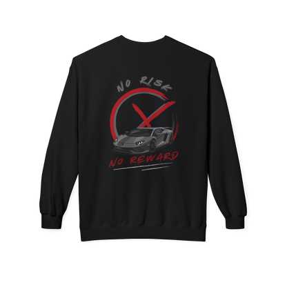 NO RISK NO REWARD LAMBO | PREMIUM CREWNECK SWEATSHIRT