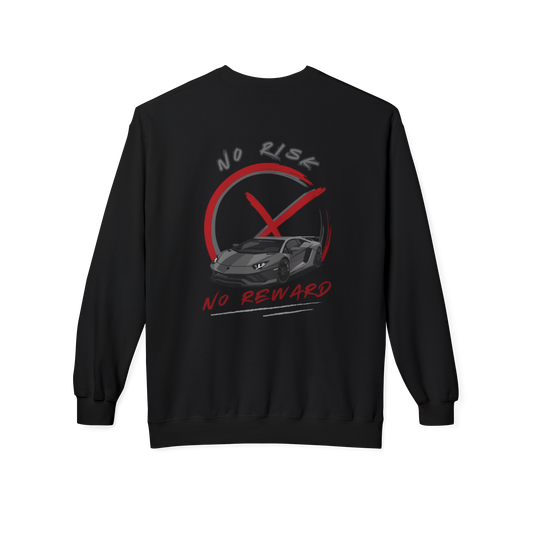 NO RISK NO REWARD LAMBO | PREMIUM CREWNECK SWEATSHIRT