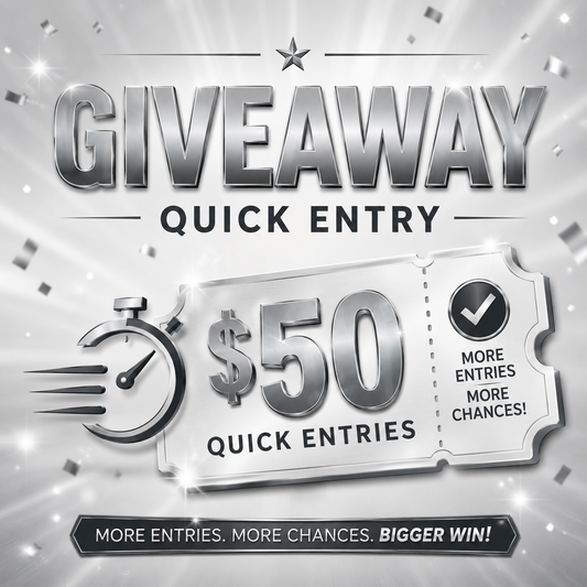Giveaway Entry Pack Silver - 10 Entries