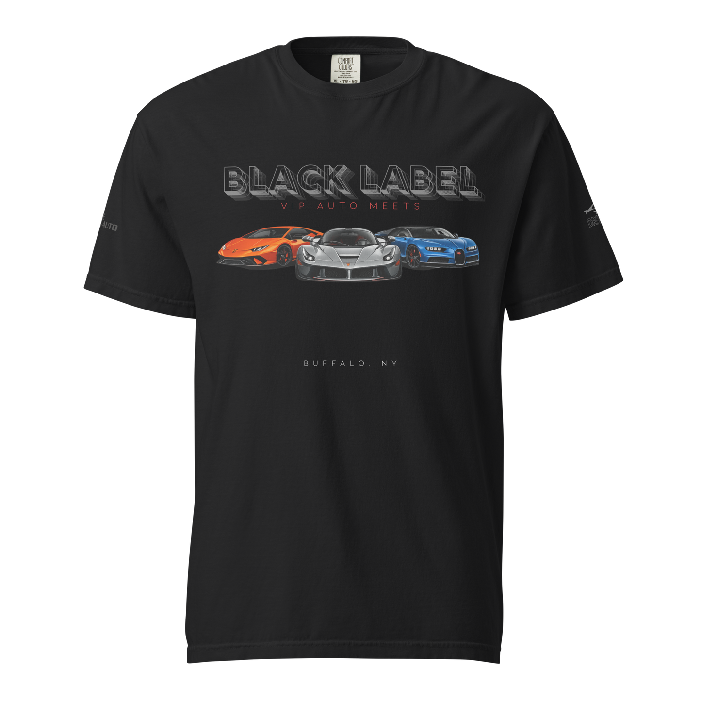 BLACK LABEL AUTO MEET | PREMIUM WEIGHTED TEE